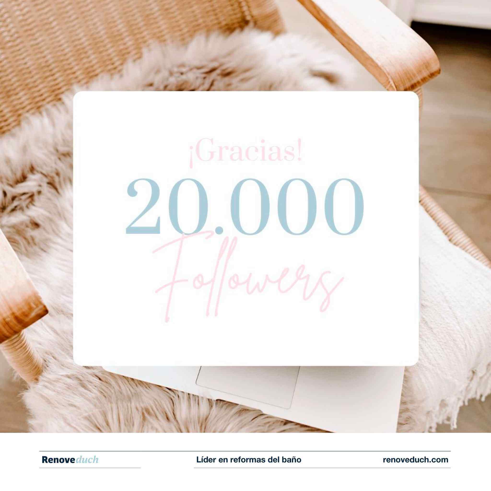 Renoveduch - 20.000 seguidores en Facebook